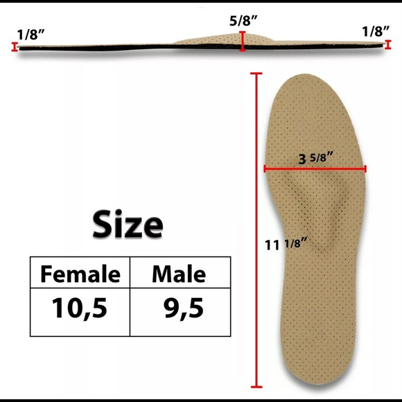 Metatarsal Arch Support Shock Absorption Insoles - Picture 12 of 15